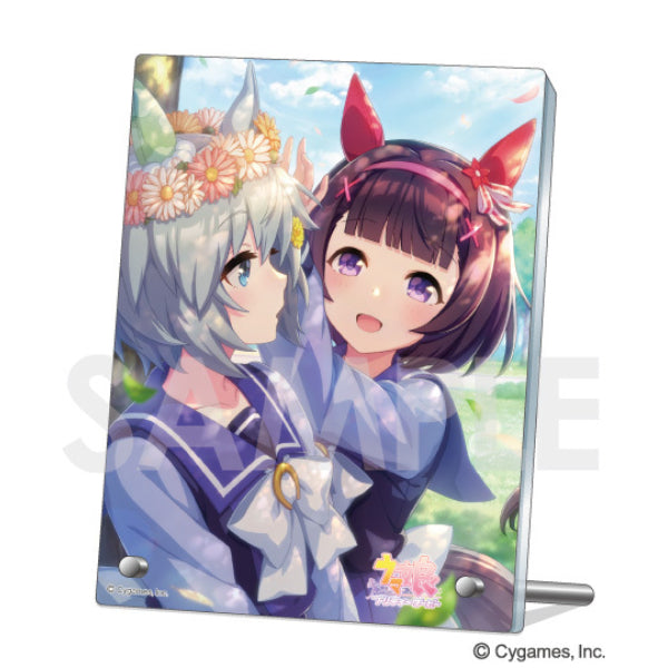 賽馬娘 Uma Musume Pretty Derby Acrylic Plate Vol.1 (Daiwa Scarlet / Mayano Top Gun / Agnes Tachyon / Eishin Flash / Nishino Flower / Nice Nature)