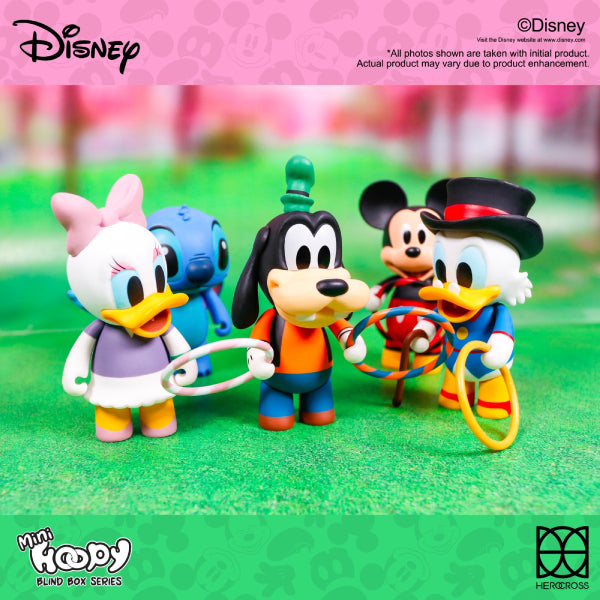 Herocross - HBB#029 7cm Hoopy series 2 Disney Classic Character Hoopy Blind Box 迪士尼 米奇 唐老鴨 史迪仔 小木偶