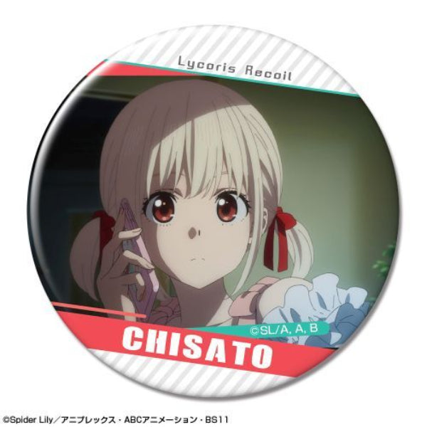 Lycoris Recoil Trading Can Badge Box (set of 12) 莉可麗絲