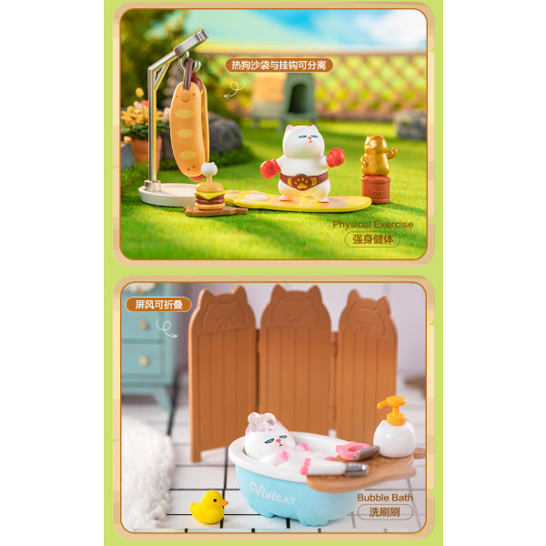 Pop Mart - Vivi Cat Courtyard Series Prop