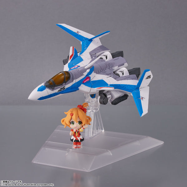 TINY SESSION VF-31J SIEGFRIED (HAYATE USE with FREYJA / MESSER USE with KANAME) 超時空要塞 齊格菲 (疾風機 / 梅薩機)