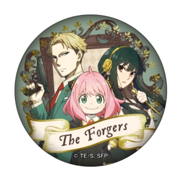 SPY×FAMILY Vintage Series Foil Stamping Can Badge (set of 6) 間諜家家酒 間諜過家家