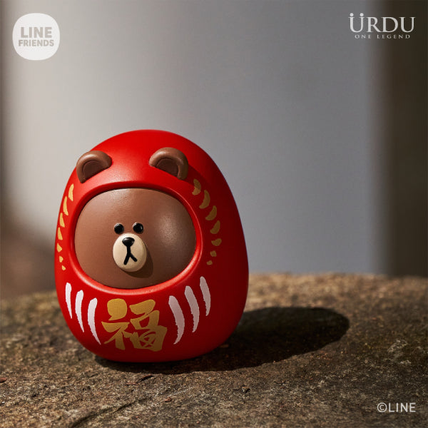 Urdu - Fukuheya Good Luck Brown 福部屋招財貓 Line Friends (set of 8)