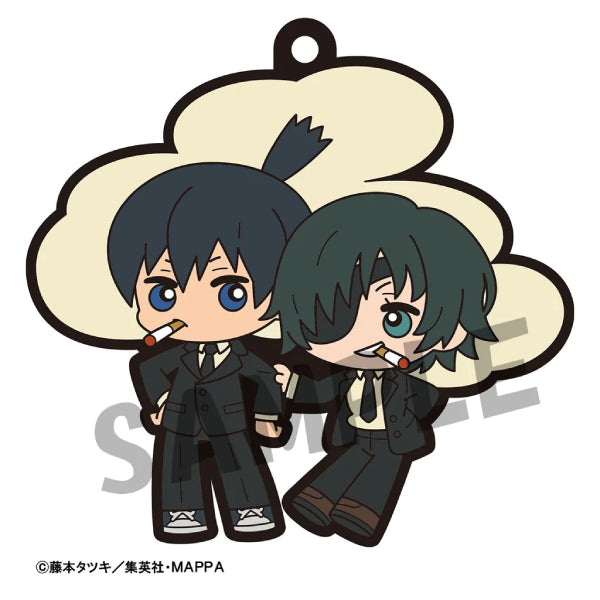 Rubber Mascot Buddycolle Chainsaw Man (set of 6) 鏈鋸人 電鋸人 淀治 電次 帕瓦 瑪奇瑪 真紀真