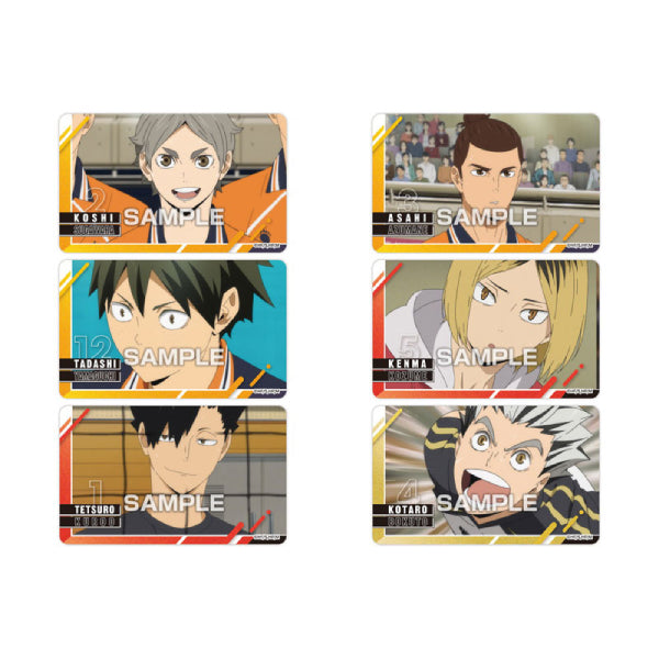 Haikyu !! Deco sticker 3 with gum [1 BOX 20 packs] 排球少年