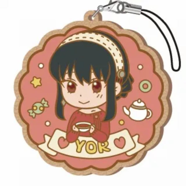 SPY×FAMILY Cookie Rubber Mascot (set of 6) 間諜家家酒 間諜過家家 安妮亞 アーニャ