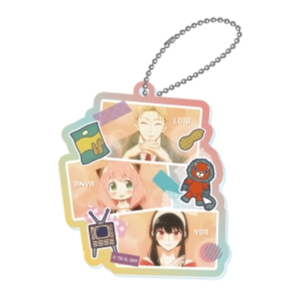 SPY×FAMILY collage acrylic key chain (set of 6) 間諜家家酒 間諜過家家