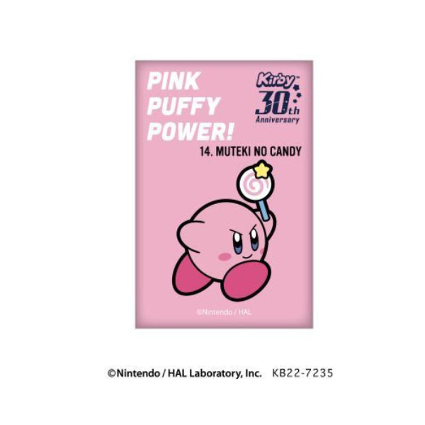 星之卡比 Kirby's Dream Land 30th Square Can Badge (set of 10)