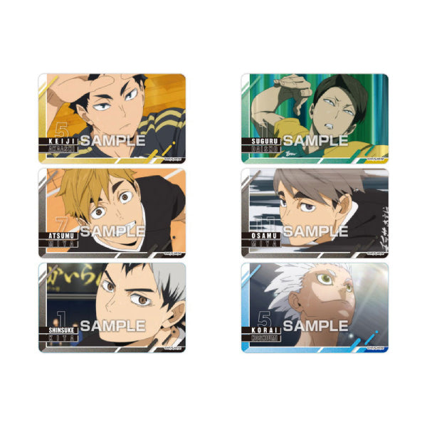 Haikyu !! Deco sticker 3 with gum [1 BOX 20 packs] 排球少年