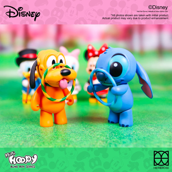 Herocross - HBB#029 7cm Hoopy series 2 Disney Classic Character Hoopy Blind Box 迪士尼 米奇 唐老鴨 史迪仔 小木偶