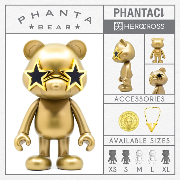 Herocross - PHANTA BEAR(BRONZE) 范特熊 (PHB#004B L 400% / PHB#004C M 200%)