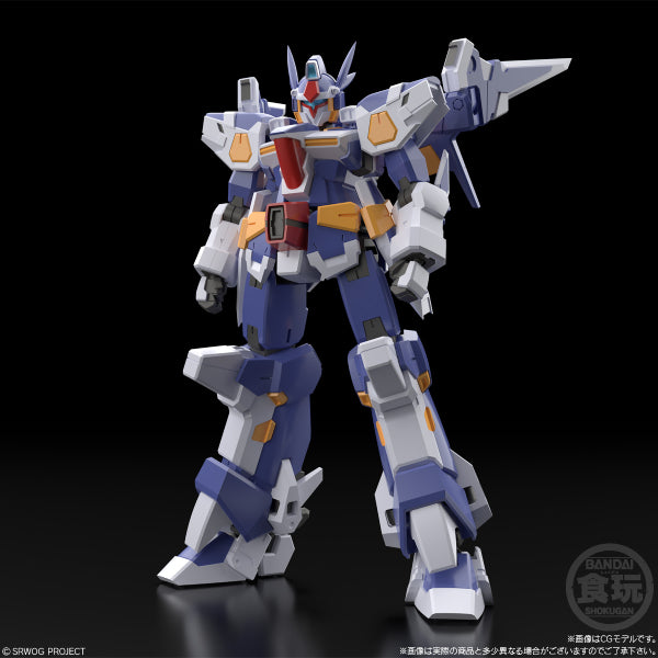 SMP [SHOKUGAN MODELING PROJECT] SUPER ROBOT WARS OG R-1 & R-GUN W/O GUM 超級機械人大戰OG