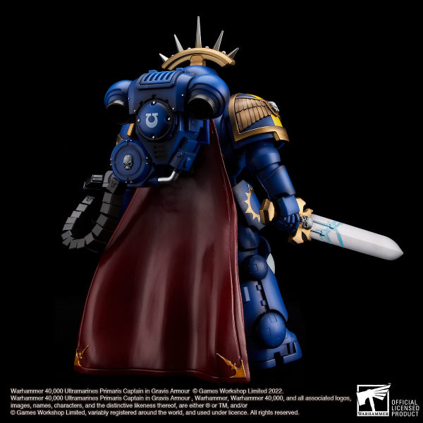 WARHAMMER 40,000 ULTRAMARINES PRIMARIS CAPTAIN IN GRAVIS ARMOUR 戰鎚40K