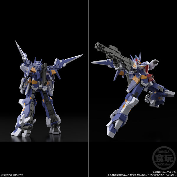 SMP [SHOKUGAN MODELING PROJECT] SUPER ROBOT WARS OG R-1 & R-GUN W/O GUM 超級機械人大戰OG