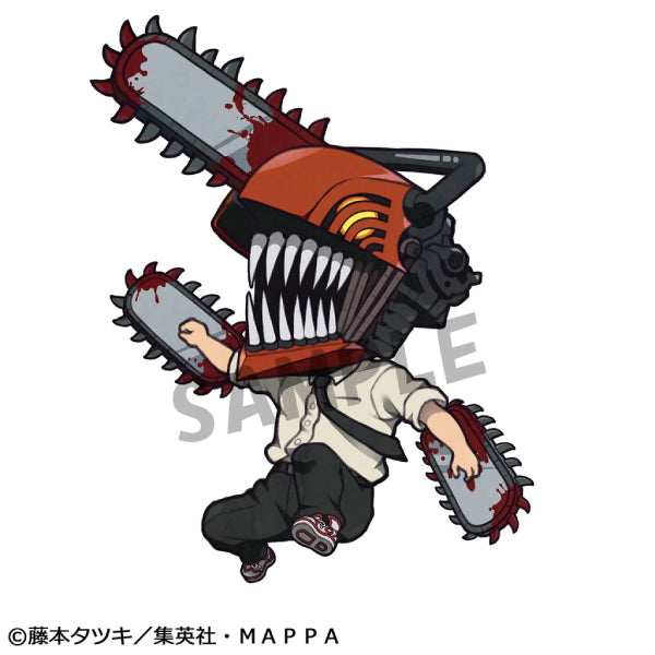 Tokotoko Acrylic Stand Chainsaw Man (set of 8) 鏈鋸人 電鋸人 淀治 電次 帕瓦 瑪奇瑪 真紀真 小紅