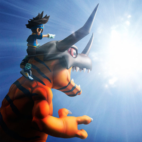 G.E.M. series Digimon Adventure Greymon & Taichi Yagami (repeat) 數碼暴龍