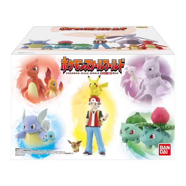 POKEMON 寵物小精靈 寶可夢 SCALE WORLD KANTO REGION SET W/O GUM (2022 Nov Resale ver.)