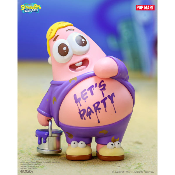 Pop Mart - SpongeBob Pajamas Party 海綿寶寶