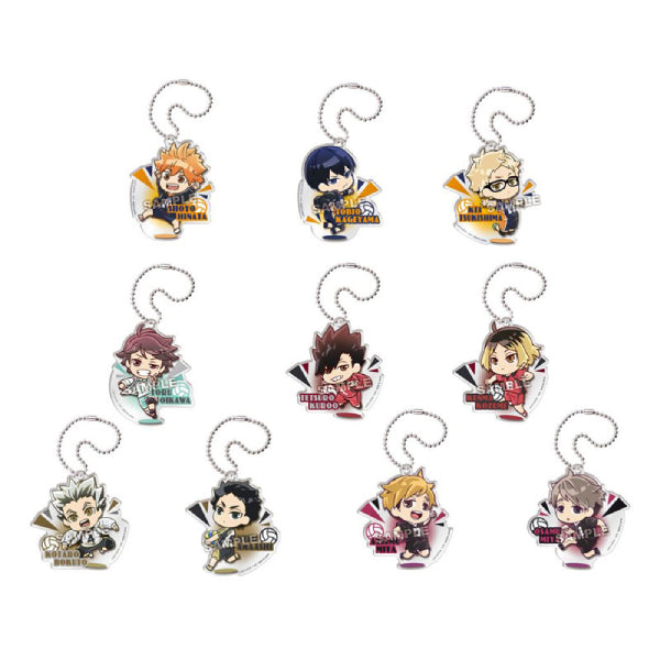 Pyoncolle Haikyu!! Acrylic Key Ring (set of 10) 排球少年