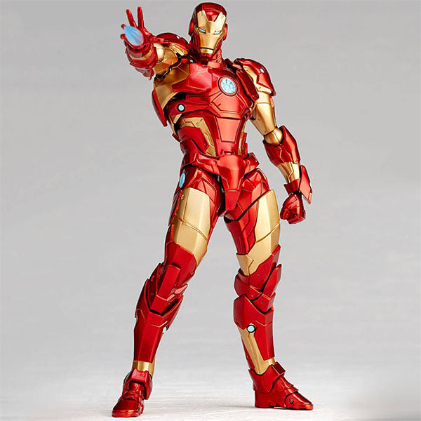 Kaiyodo Amazing Yamaguchi 013 Marvel Iron Man Bleeding Edge Armor Figure