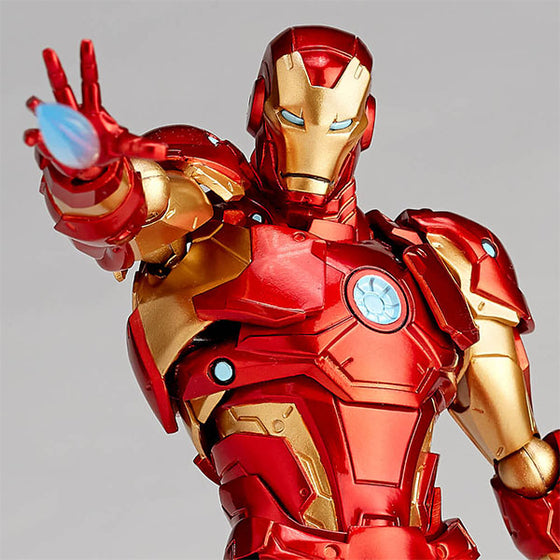 Kaiyodo Amazing Yamaguchi 013 Marvel Iron Man Bleeding Edge Armor Figure