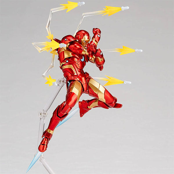 Kaiyodo Amazing Yamaguchi 013 Marvel Iron Man Bleeding Edge Armor Figure
