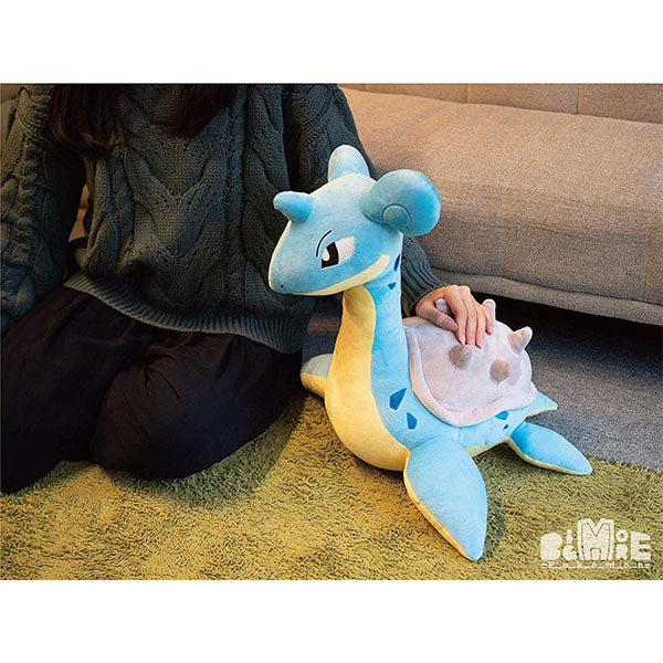 Laplace Pokemon BigMore Plush Doll Stuffed Toy Keychain