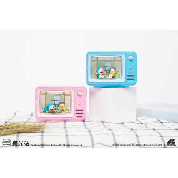 Doraemon TV micro scene box (Blue / Pink) 多啦A夢 叮噹 大雄