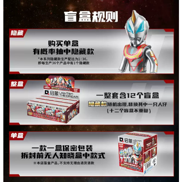 Ultraman Gliter Vol.3 - New Generation Heroes (set of 12) 超人