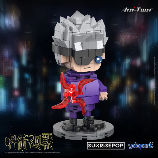 Big Head Bricks Jujutsu Kaisen (Yuji Itadori / Megumi Fushiguro / Satoru Gojo / Nobara Kugisaki) 咒術迴戰 積木