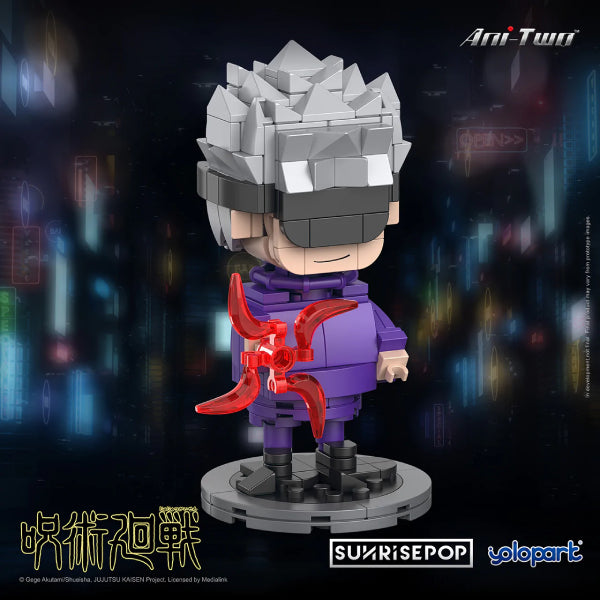 Big Head Bricks Jujutsu Kaisen (Yuji Itadori / Megumi Fushiguro / Satoru Gojo / Nobara Kugisaki) 咒術迴戰 積木