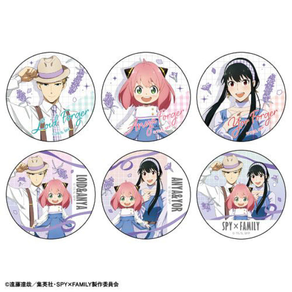 Spy x Family 間諜家家酒 Trading Can Badge Chara Link Coordination (Set of 6)