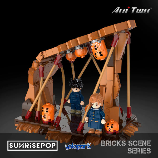 Small Scene Bricks (Megumi+Nobara) 咒術迴戰 釘崎野薔薇 伏黑惠 積木