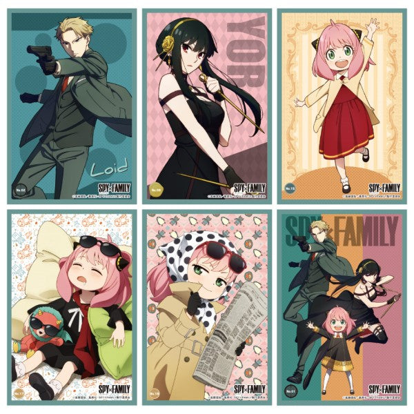 SPY x FAMILY sticker collection (box of 20 packs) 間諜家家酒 (2023 Jan Resale ver.)