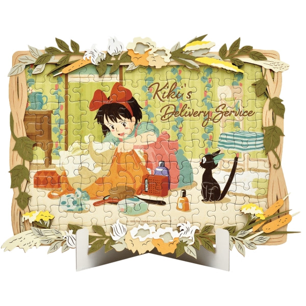 Ghibli - Art Decoration Jigsaw Puzzle 108 Pieces DW02 Kiki's Delivery Service Art Decoration [Preparing for Departure] 吉卜力 魔女宅急便