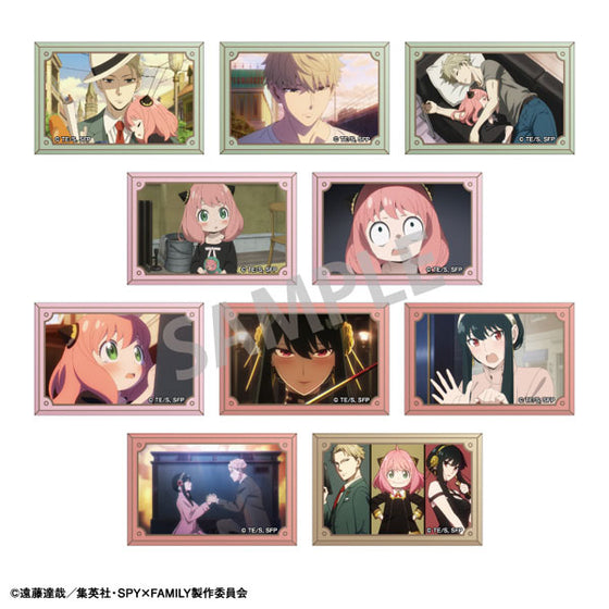 Spy x Family Trading Square Can Badge 間諜家家酒 (Set of 10)