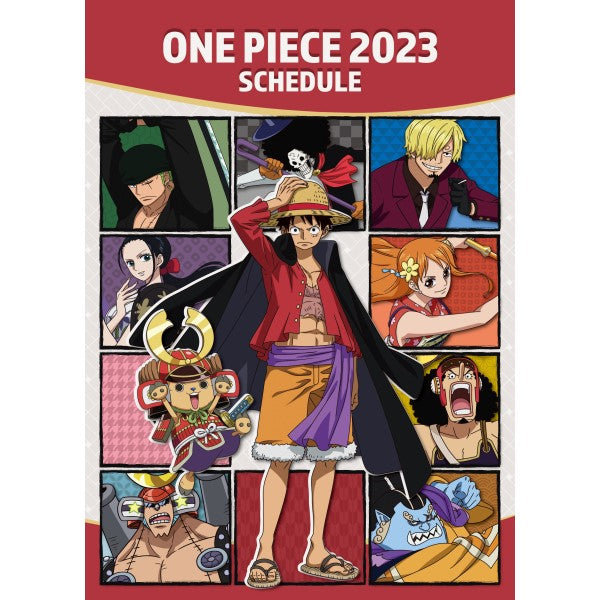 2023 Schedule Book - One Piece 海賊王 EDF-17