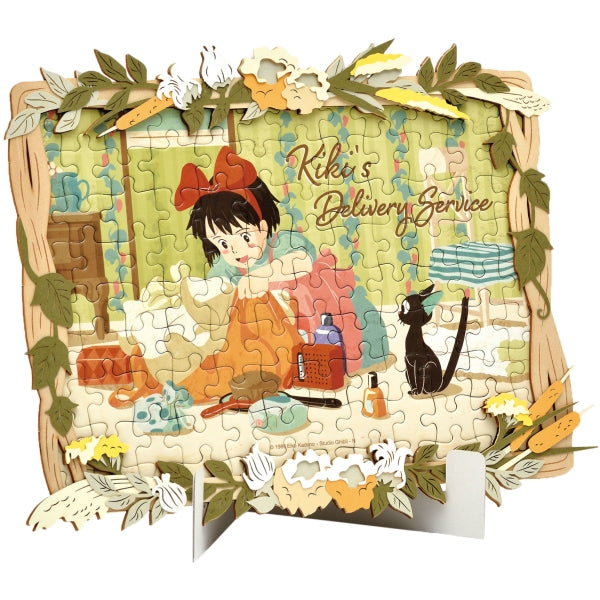 Ghibli - Art Decoration Jigsaw Puzzle 108 Pieces DW02 Kiki's Delivery Service Art Decoration [Preparing for Departure] 吉卜力 魔女宅急便