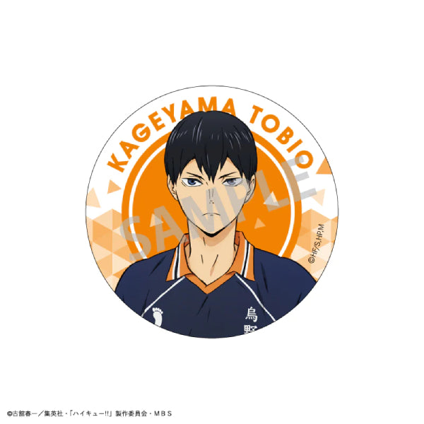 Haikyu!! Trading Hologram Can Badge B (Set of 7) 排球少年 襟章