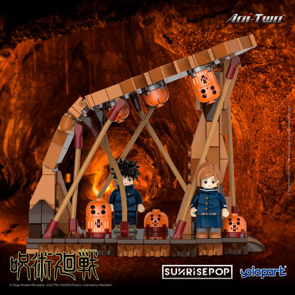 Small Scene Bricks (Megumi+Nobara) 咒術迴戰 釘崎野薔薇 伏黑惠 積木