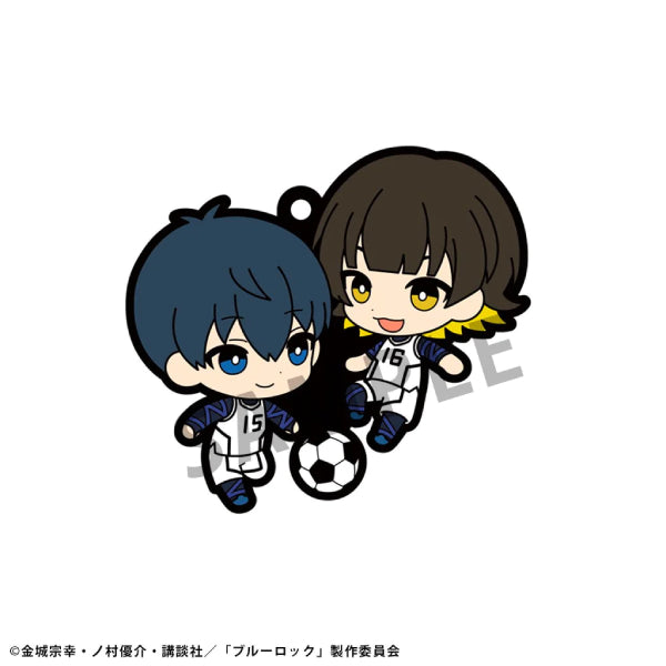 Rubber Mascot Buddycolle BLUE ROCK (set of 6) 藍色監獄 鎖匙扣 掛飾 吊飾 blue lock