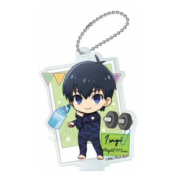 Blue Lock Tojicolle Training Acrylic Key Chain (Set of 6) 藍色監獄 鎖匙扣 掛飾 吊飾