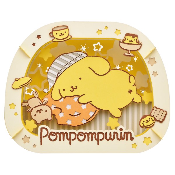 PT-304 PAPER THEATER Sanrio Characters - Nemunemu Pudding 紙劇場 布甸狗