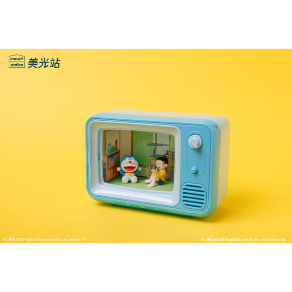 Doraemon TV micro scene box (Blue / Pink) 多啦A夢 叮噹 大雄