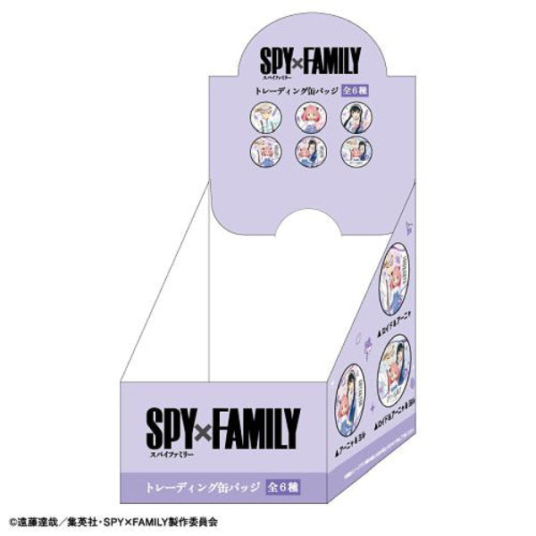 Spy x Family 間諜家家酒 Trading Can Badge Chara Link Coordination (Set of 6)