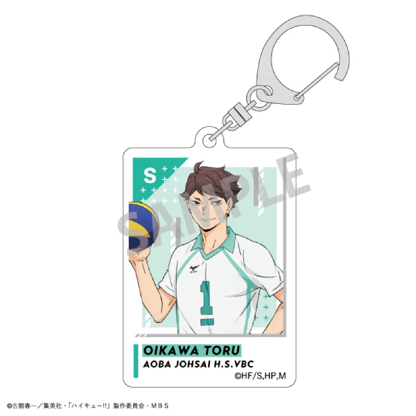 Haikyu!! Trading Acrylic Key Ring A (Set of 7) 排球少年 鎖匙扣 吊飾 掛飾