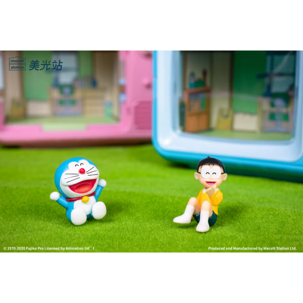 Doraemon TV micro scene box (Blue / Pink) 多啦A夢 叮噹 大雄