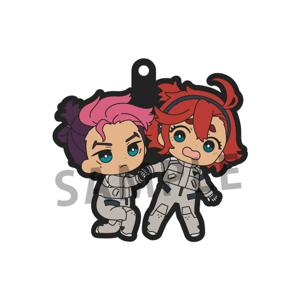 Rubber Mascot Buddycolle Mobile Suit Gundam： The Witch from Mercury (set of 6) 機動戰士 高達 水星的魔女 鎖匙扣 掛飾 吊飾