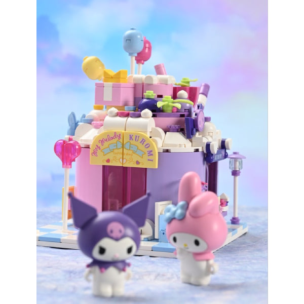 Qman - Sweet Peers My Melody & Kuromi 積木 可羅米