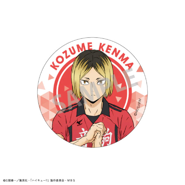 Haikyu!! Trading Hologram Can Badge A (Set of 7) 排球少年 襟章